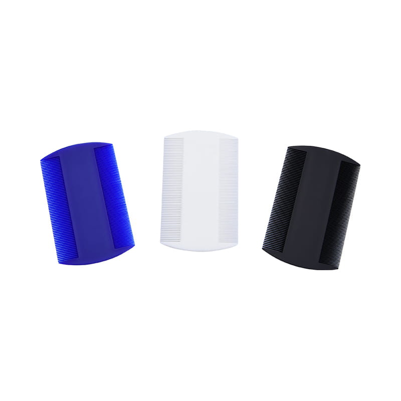 Flexibele plastic dicht-tanden luizen eierkam Flexibele plastic dicht-tanden luizen eierkam